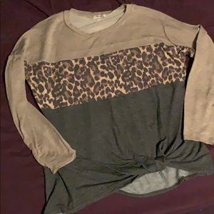 Leopard Print Tunic